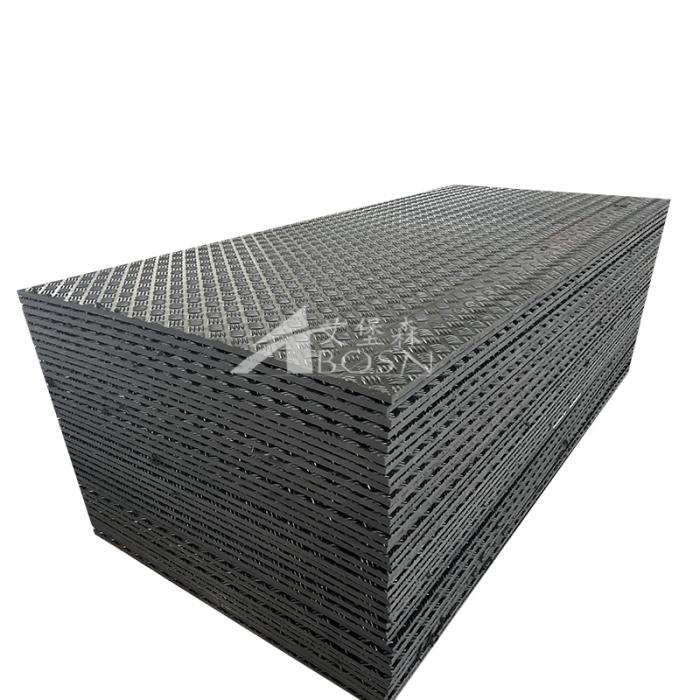 聚乙烯鋪路墊板工程路面臨時路基板