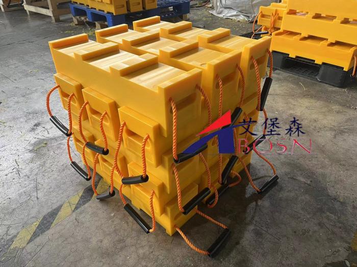 防沉降、抗沖擊：工程施工必備重型機(jī)械聚乙烯支撐墊板